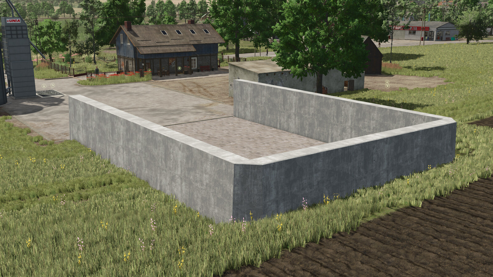 Pre-Cast british style Bunker Silo