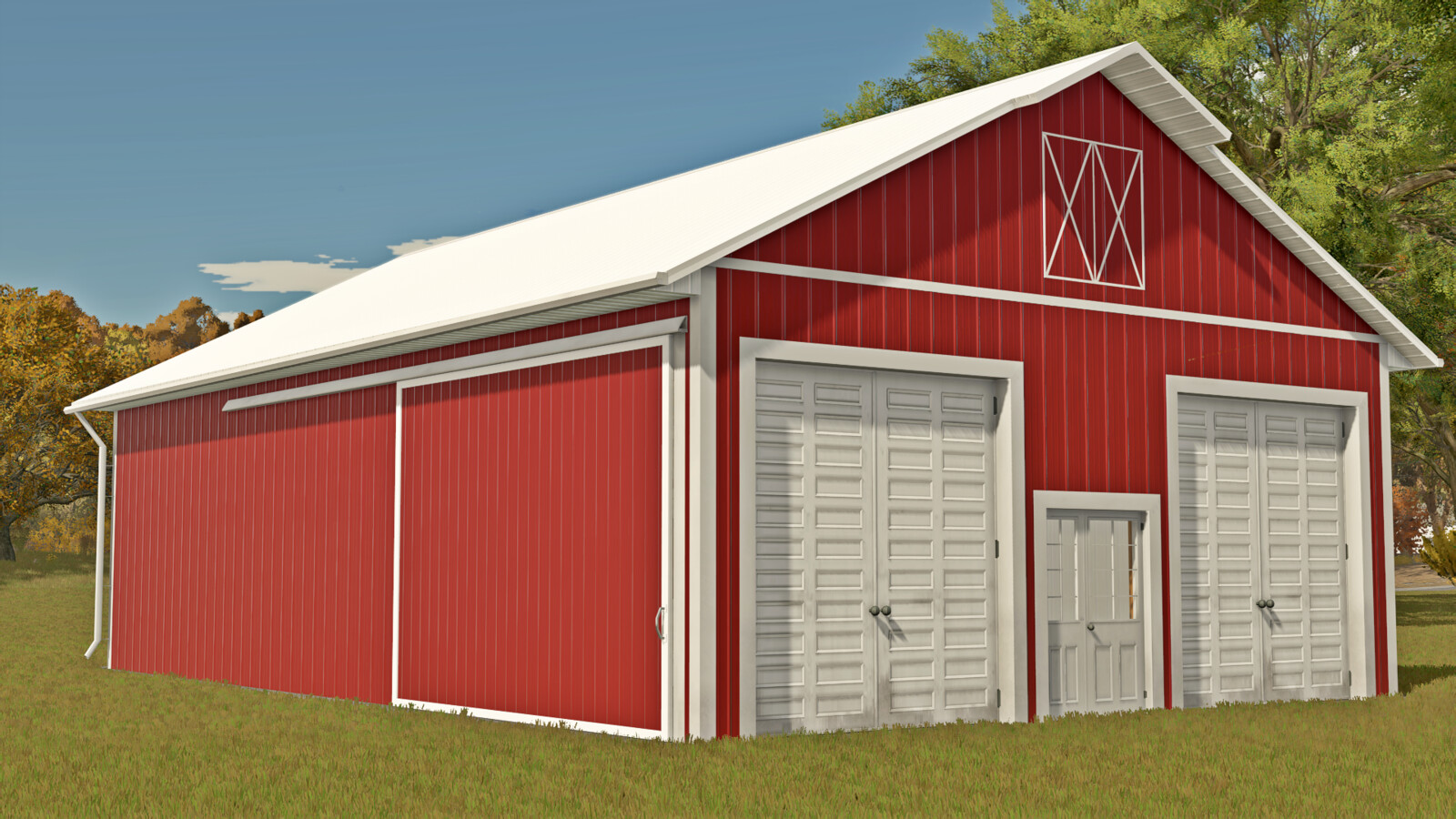 Small American Metal Hall