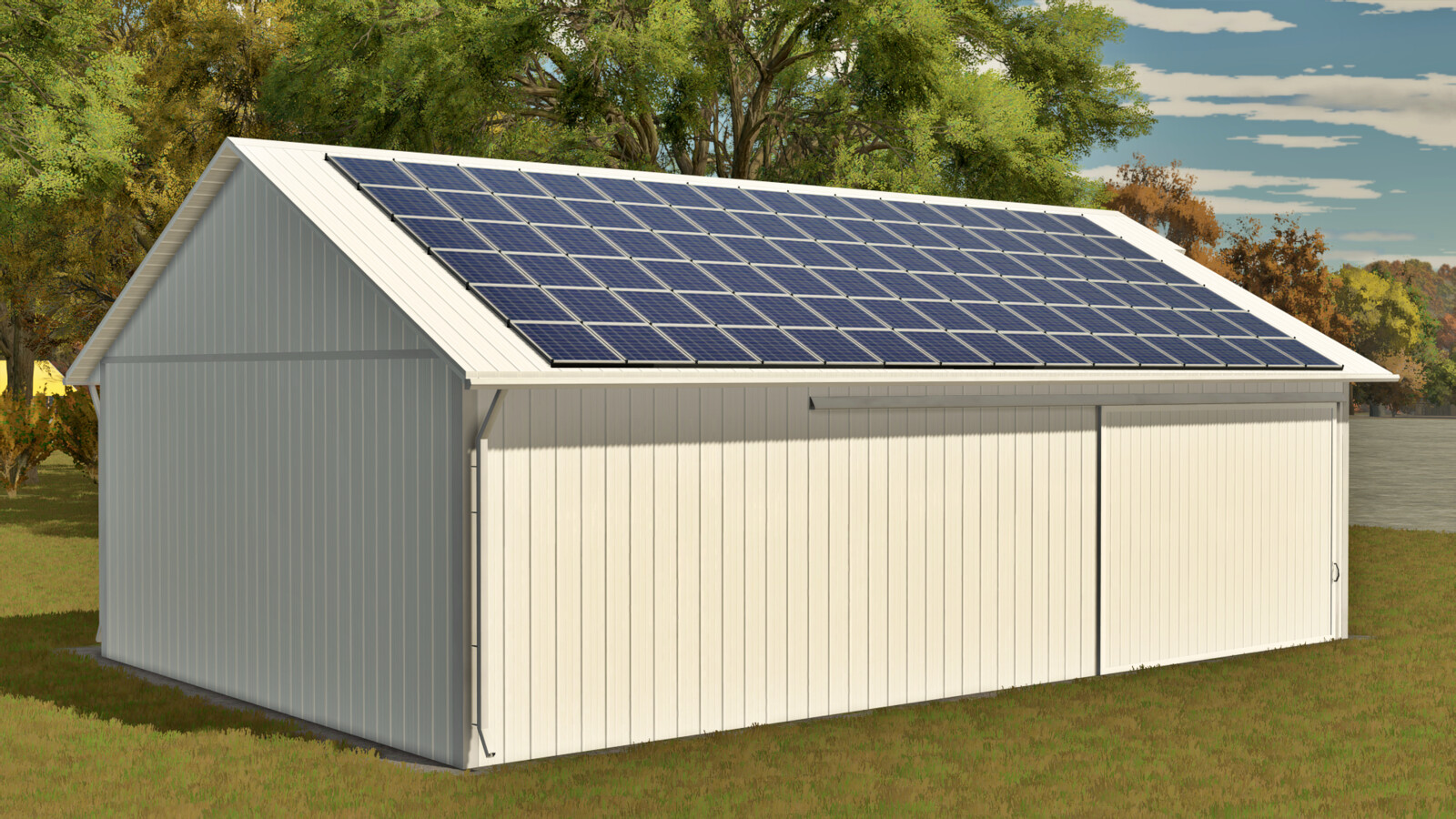 Small American Metal Hall