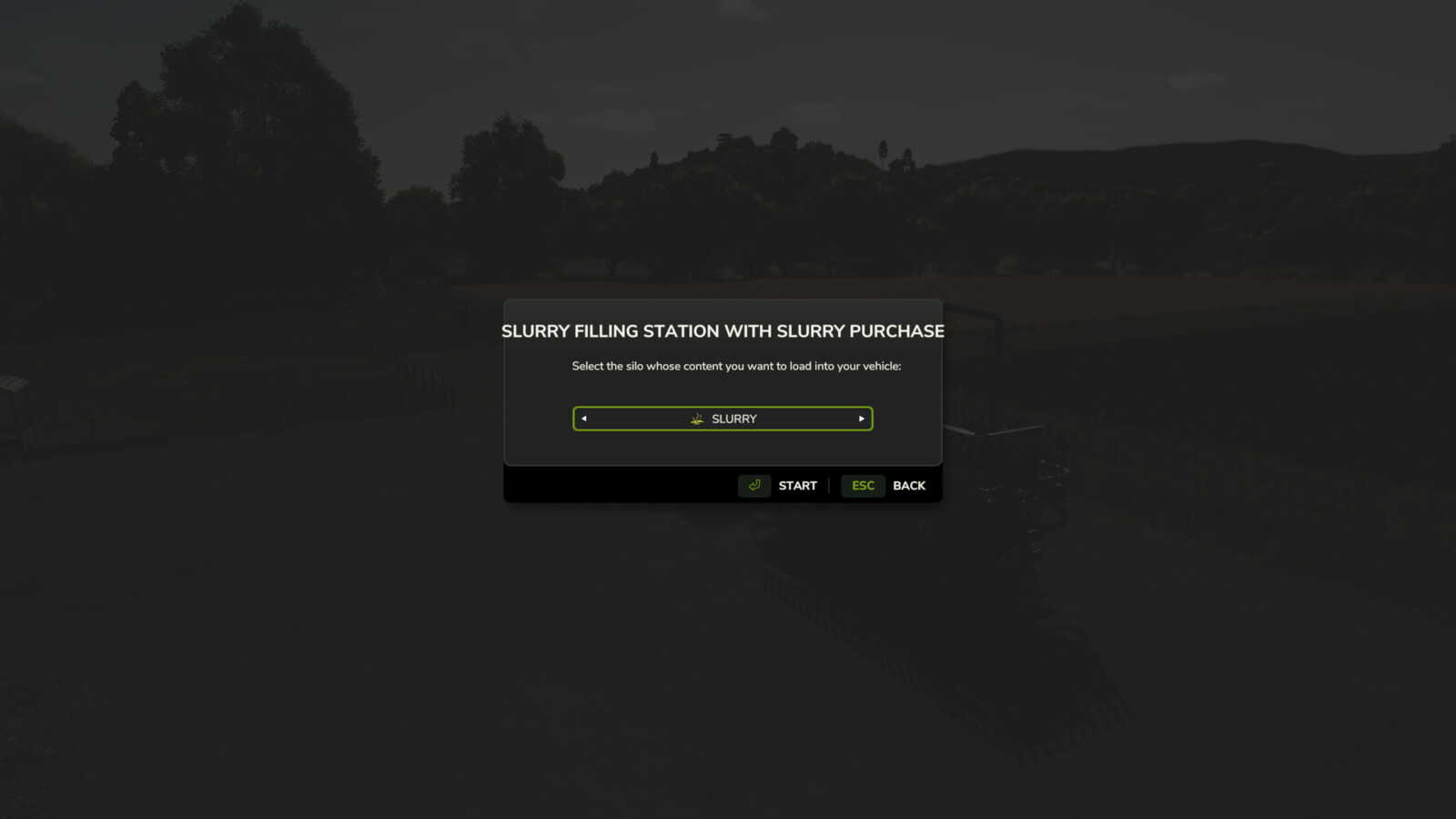 Slurry Filling Station With And Without Slurry Purchase