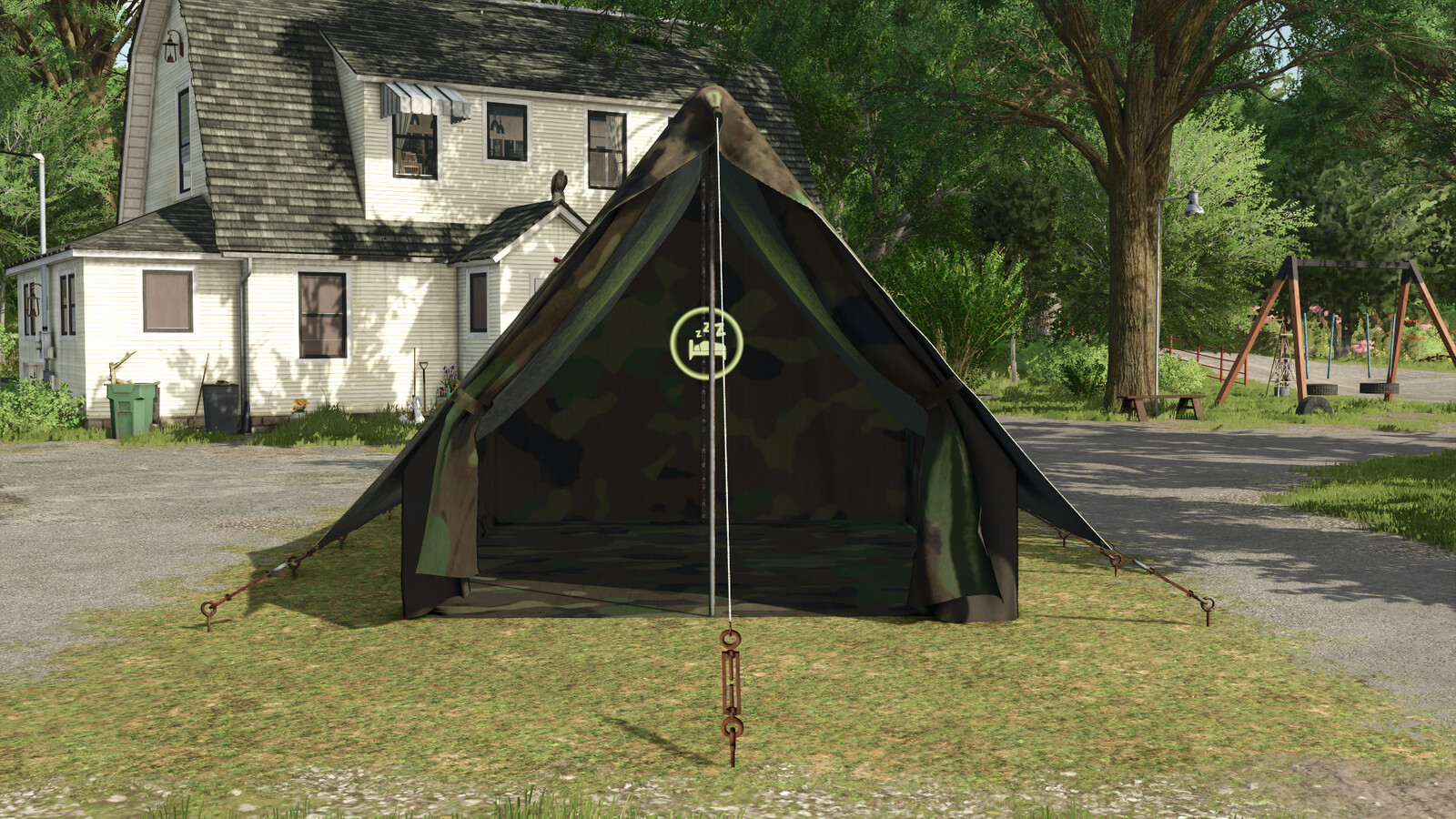 Camo Tent