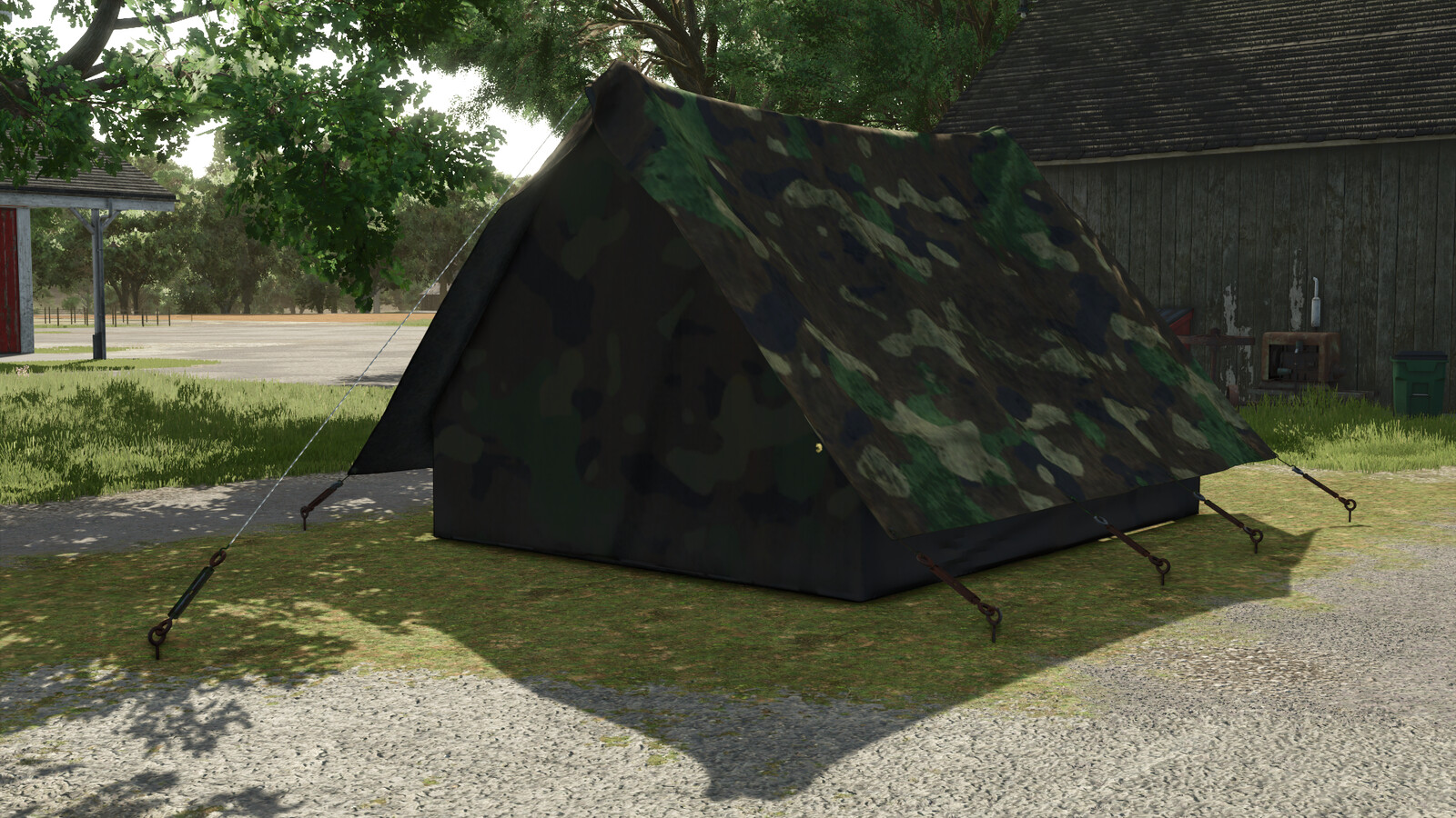 Camo Tent