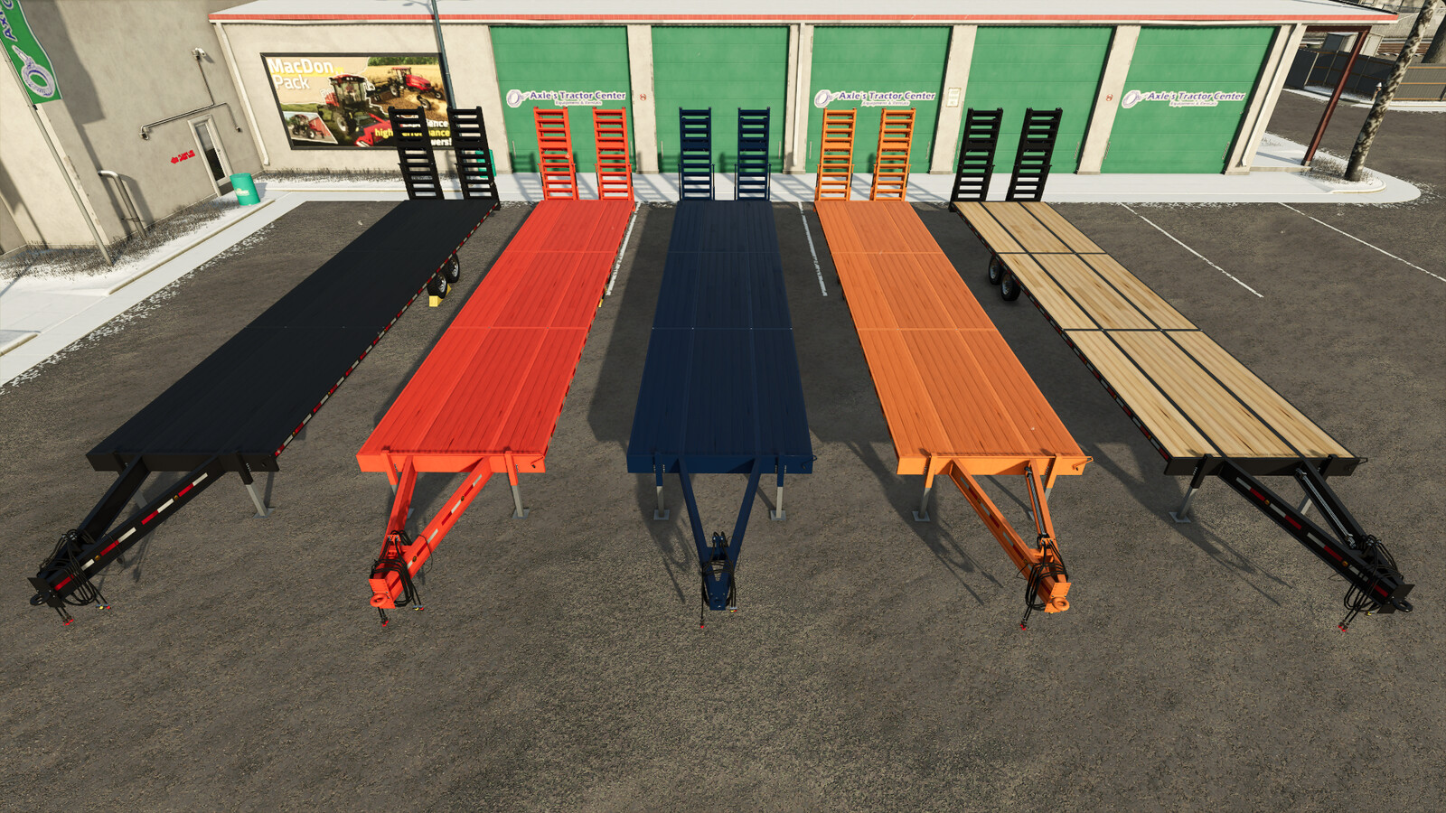 Autoloading Bale/Combo Trailer