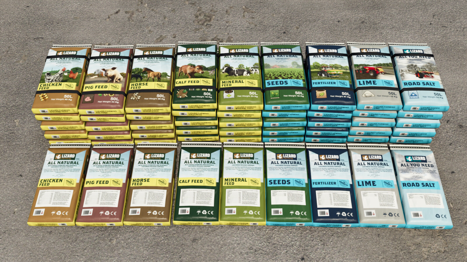 Hand Liftable Consumables