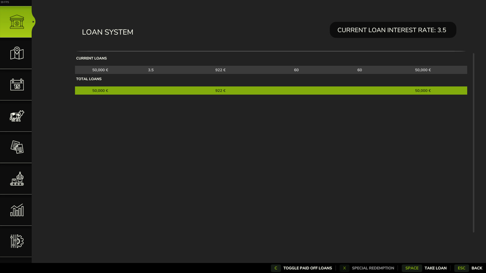 Enhanced Loan System