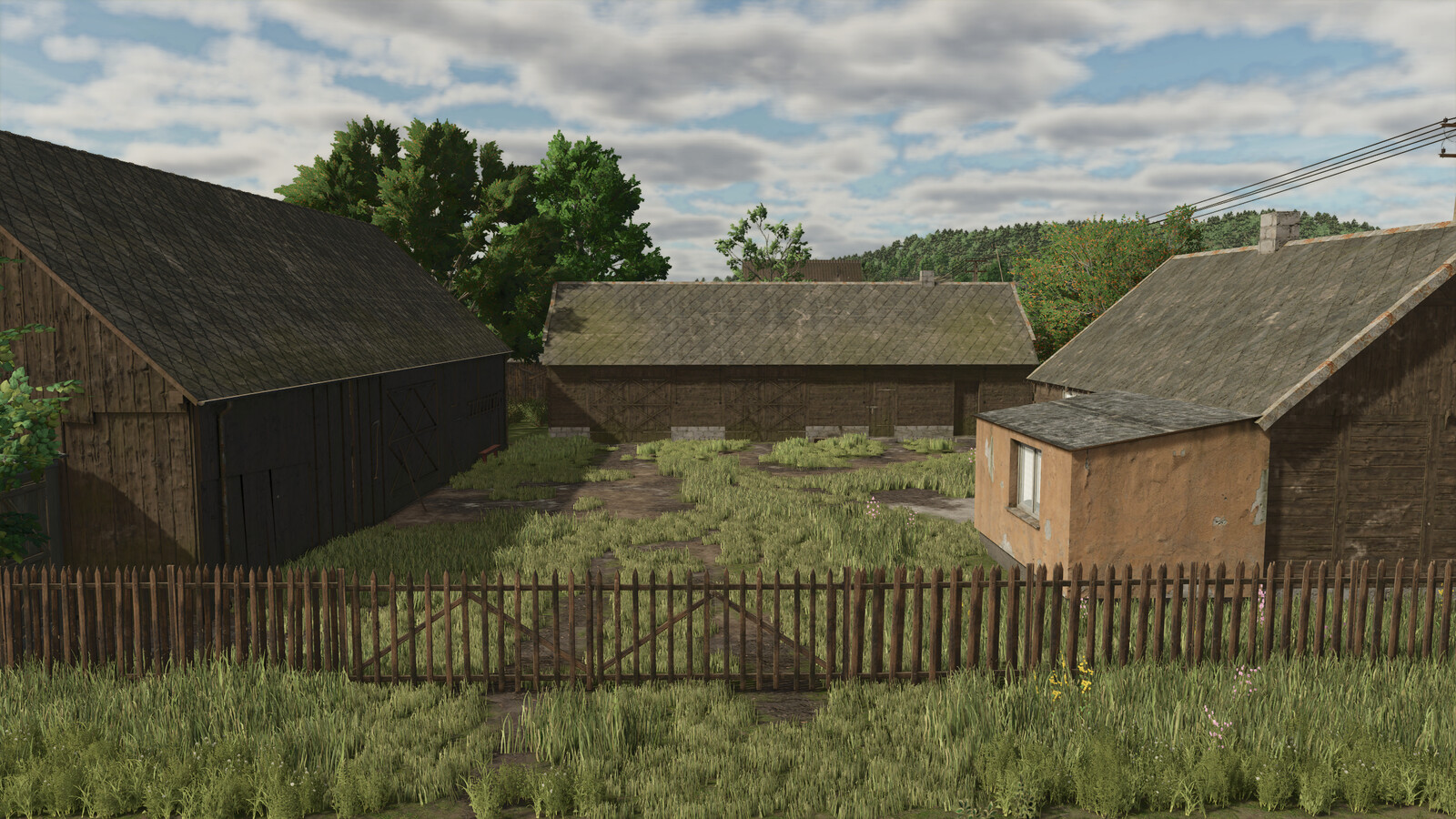 Wooden Buildings Pack