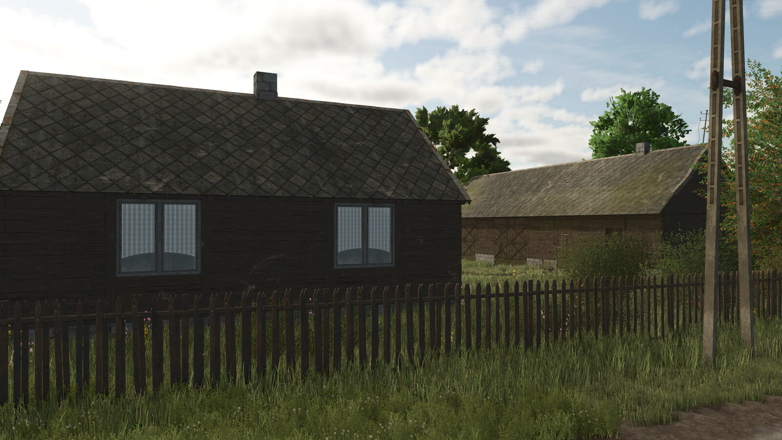 Wooden Buildings Pack