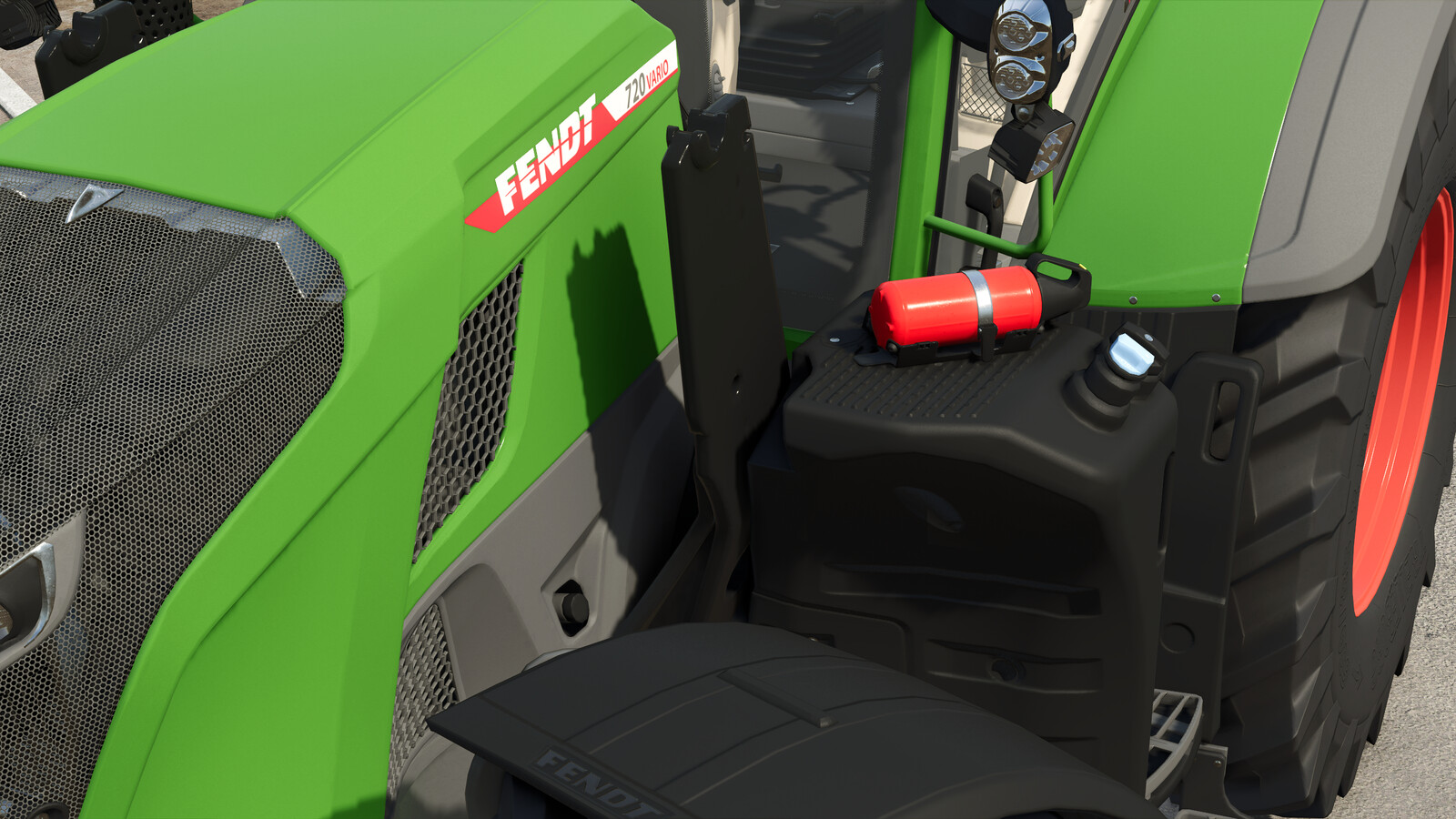 Frontloader Console Quicke Q8M (Prefab*)