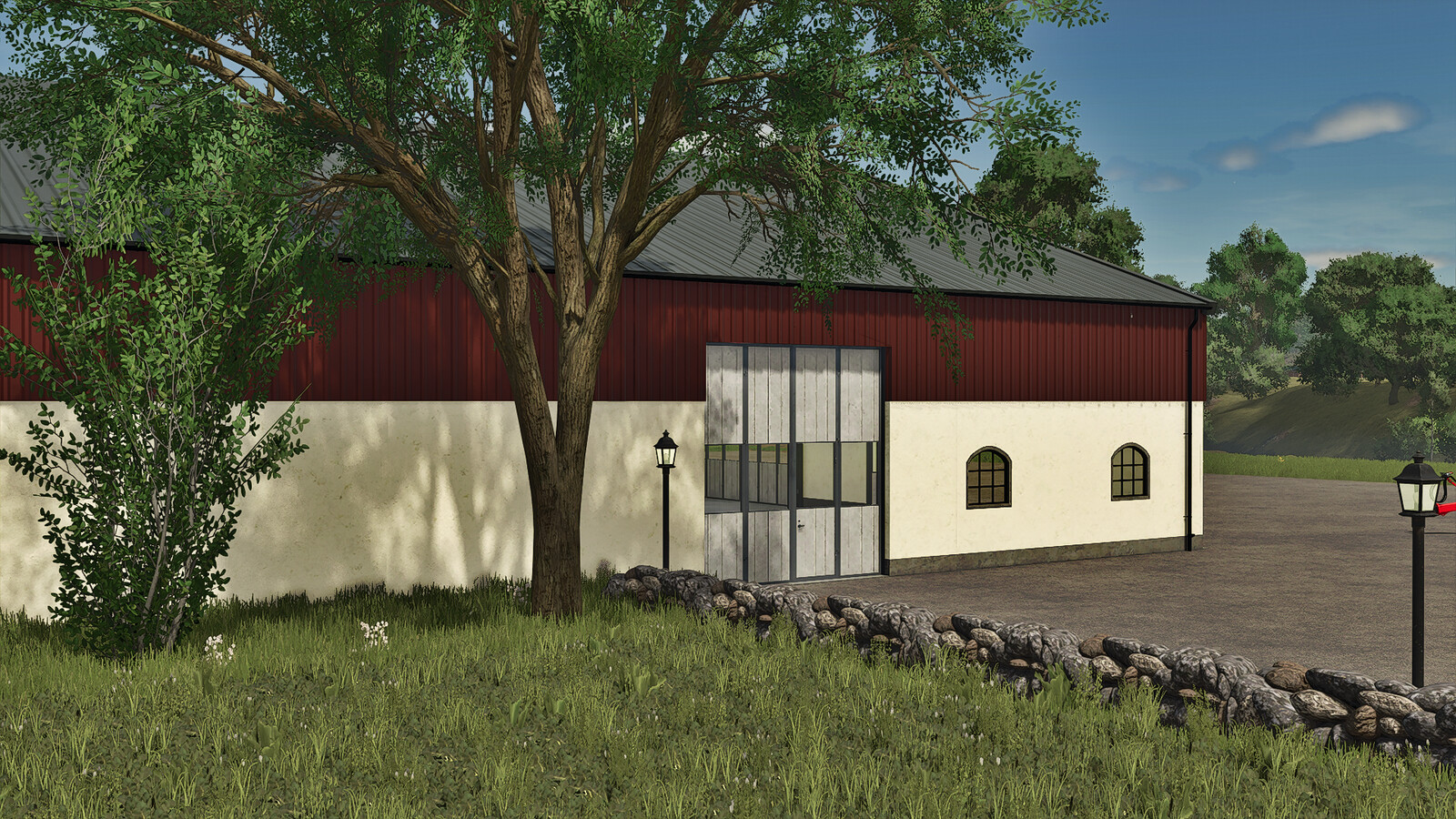 Grain Storage With Drying Floor