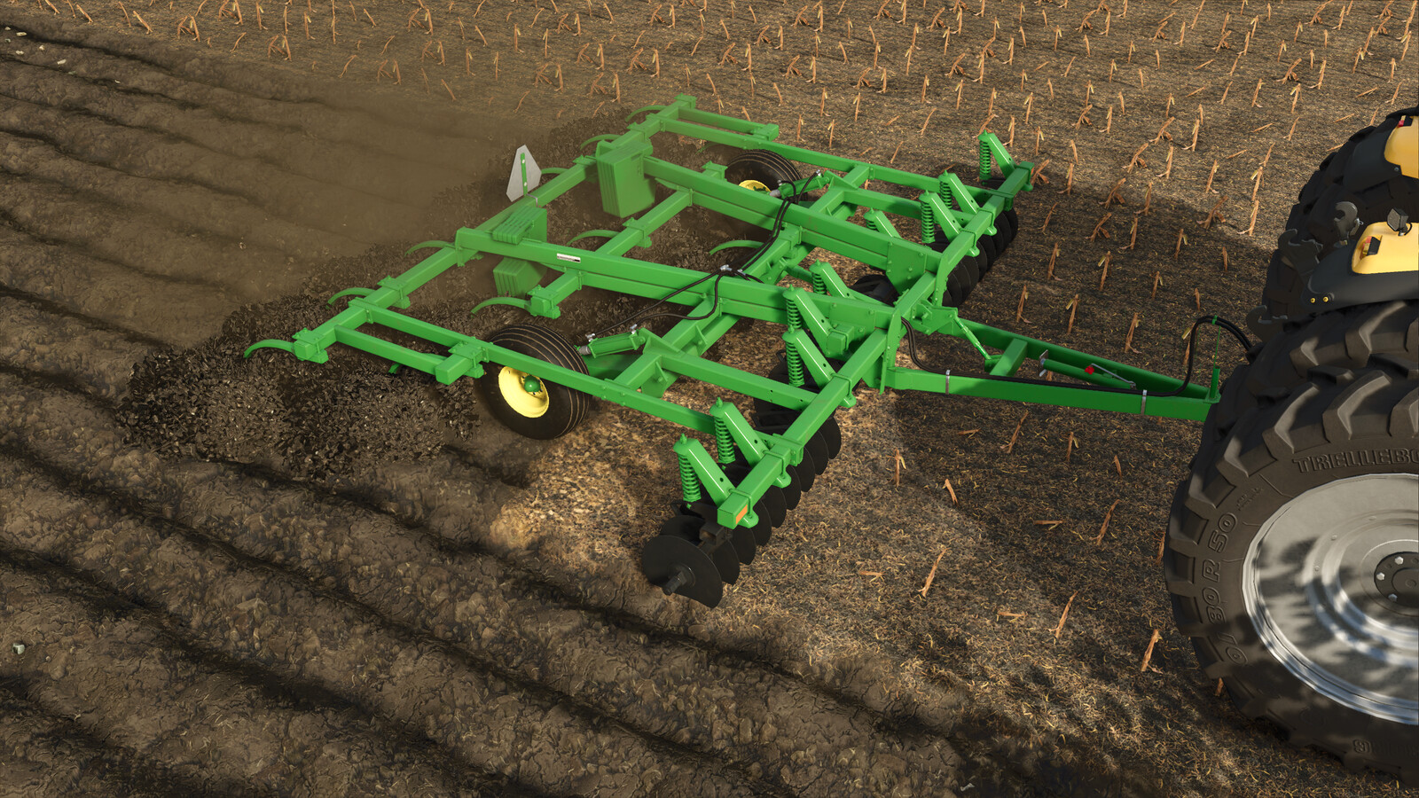 John Deere 712 Mulch Tiller