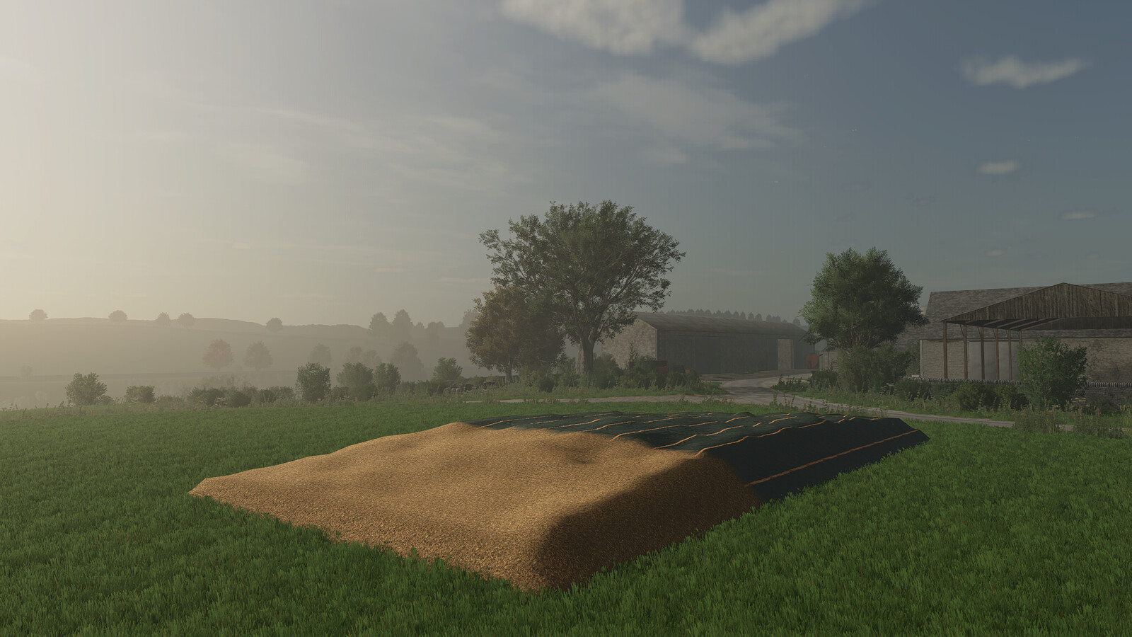 Field Silos For Silage