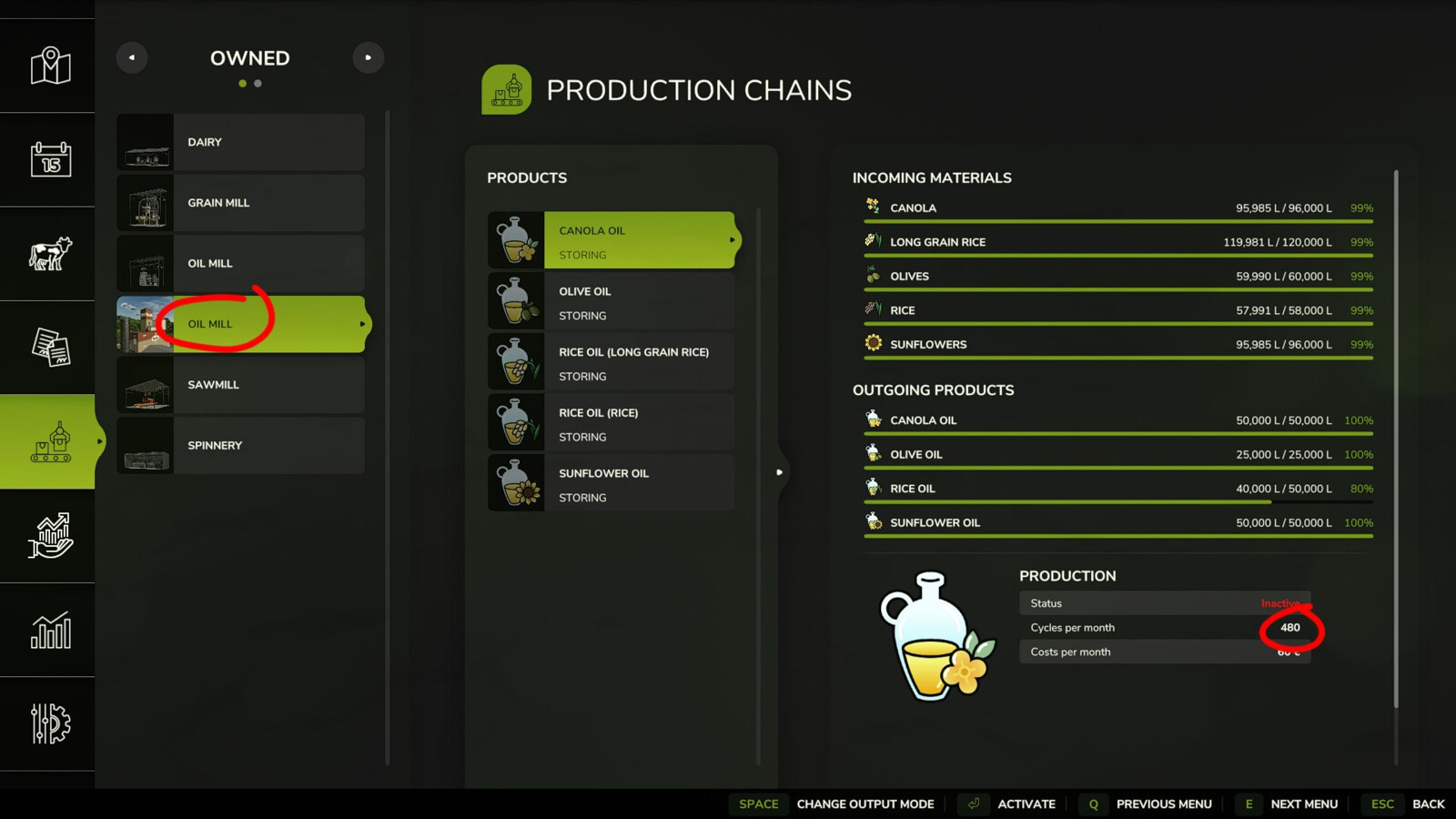 Small Production Points W/ Shed Option