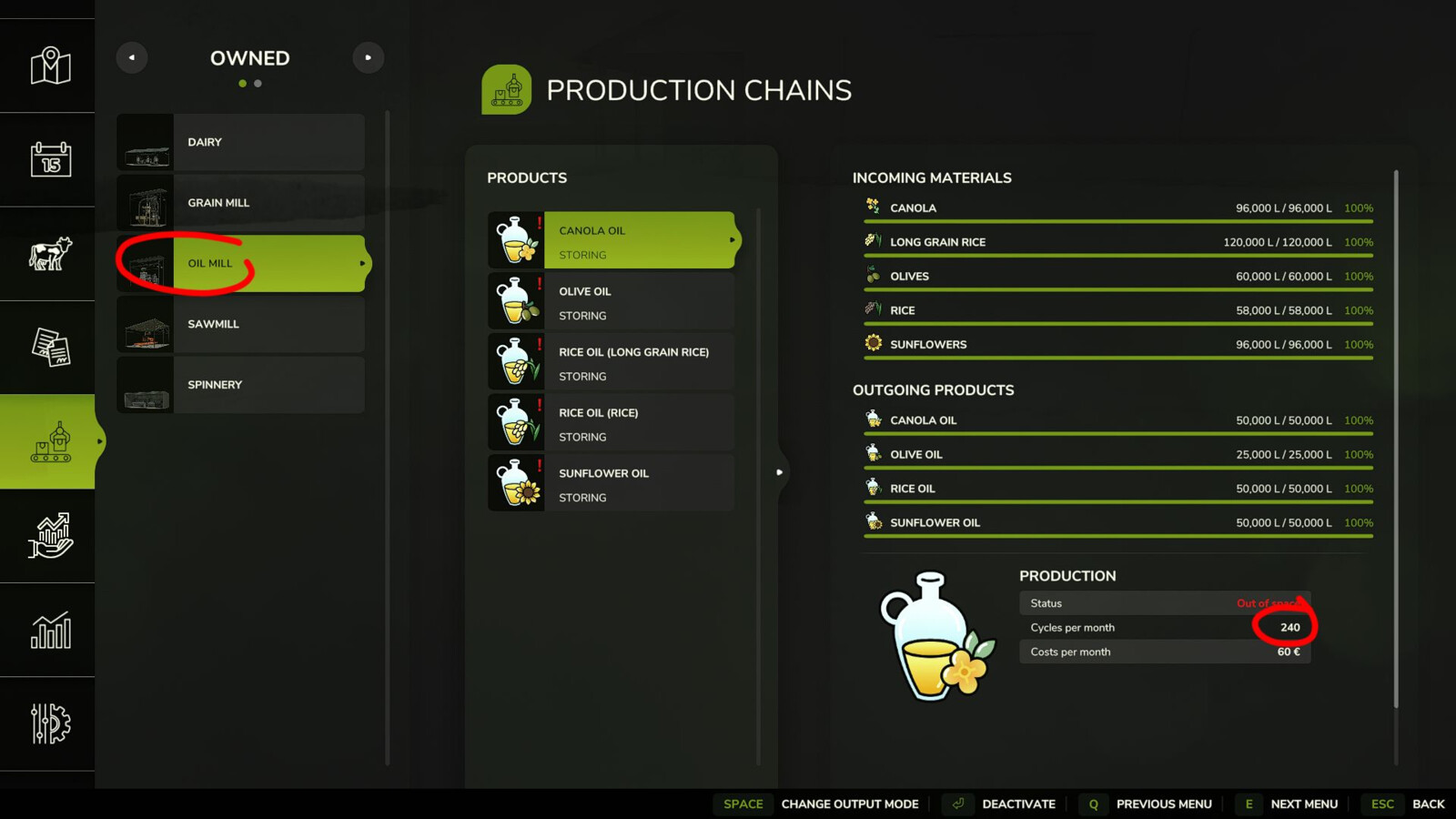 Small Production Points W/ Shed Option