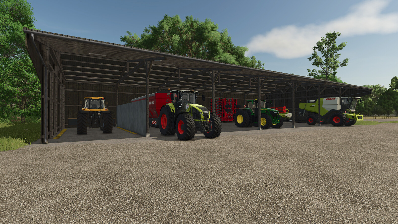 Shed With Repair Point