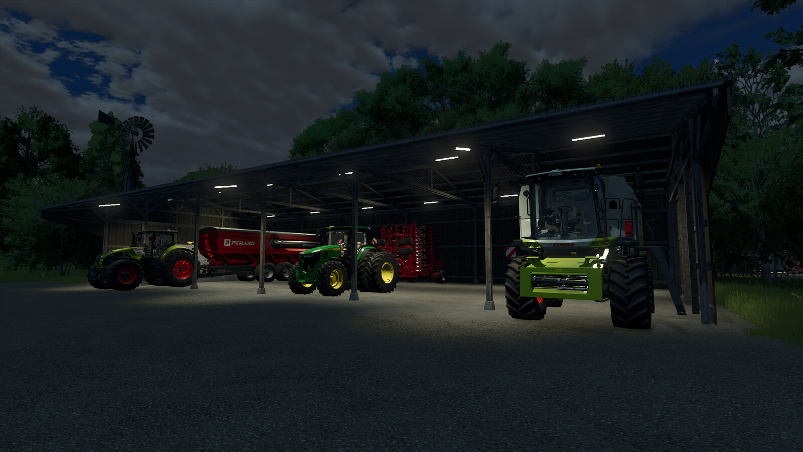 Shed With Repair Point