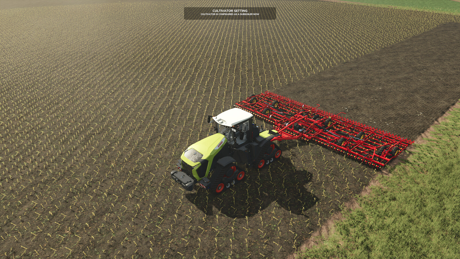 Cultivator Settings