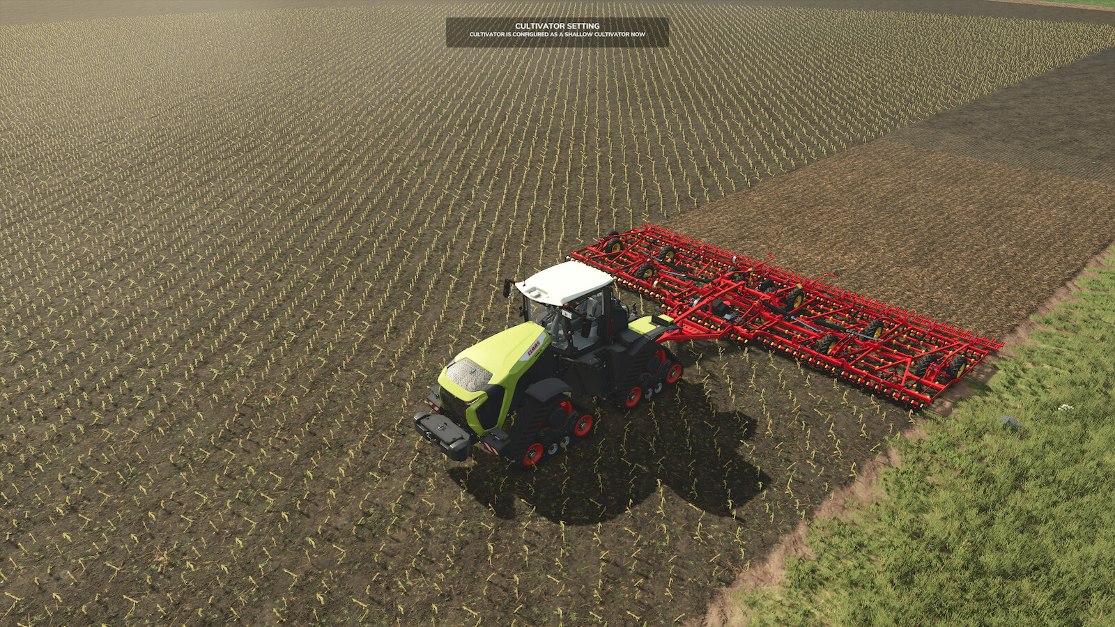 Cultivator Settings