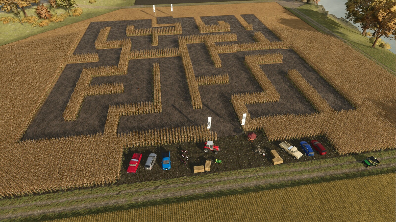Crop Maze