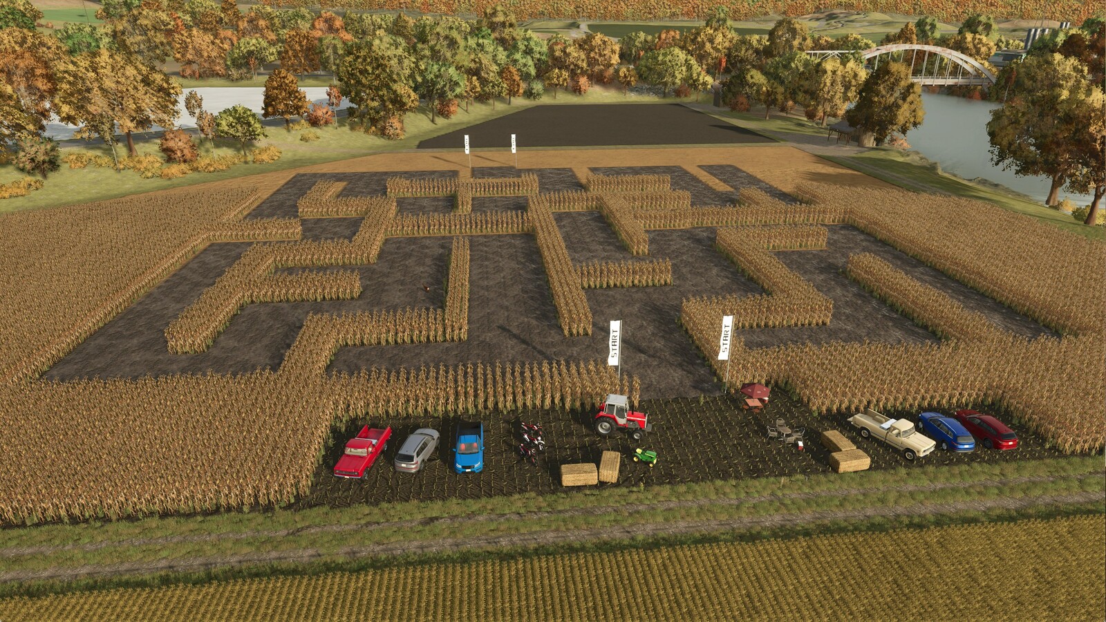 Crop Maze