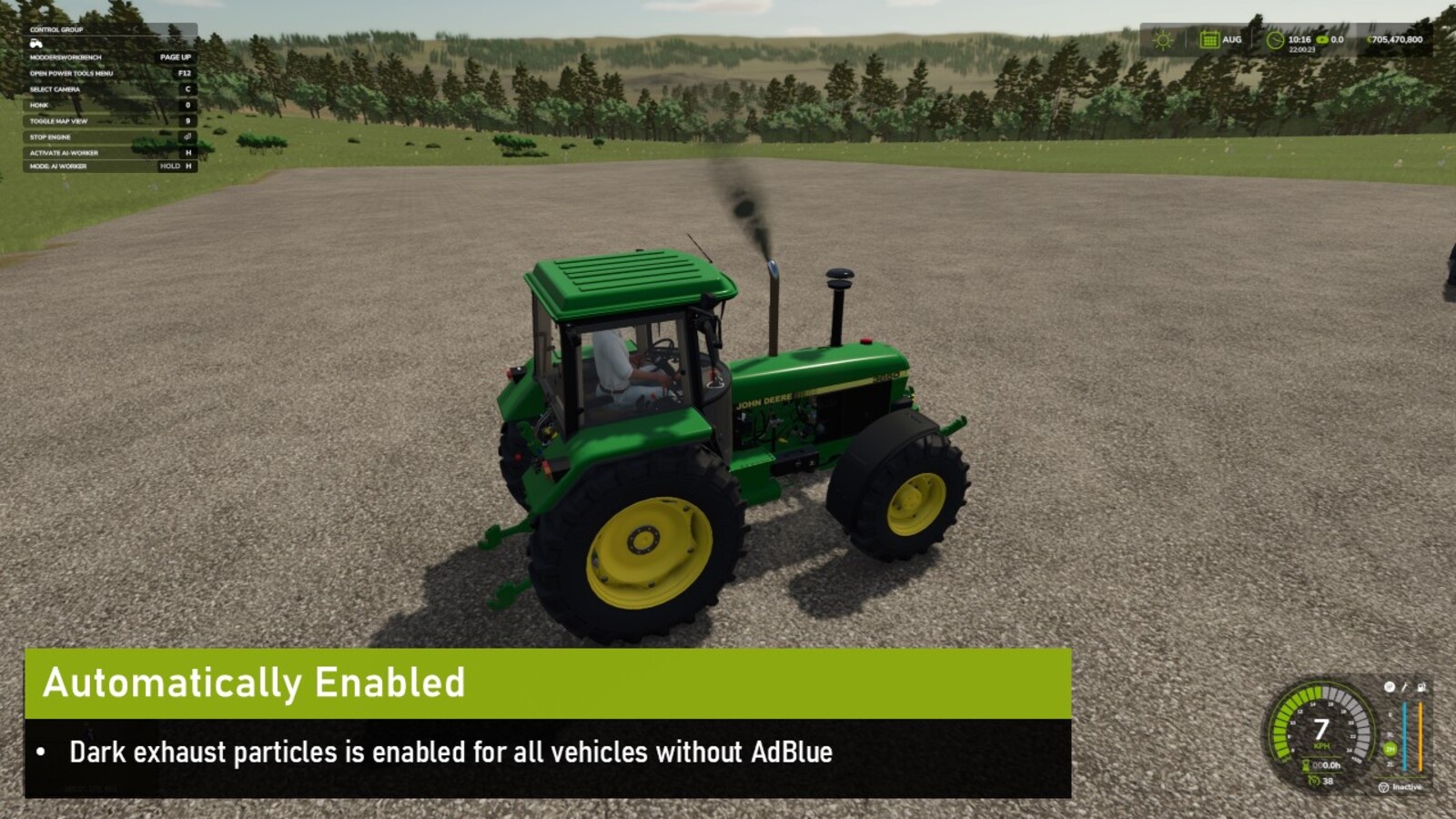 Improved Exhaust Effects