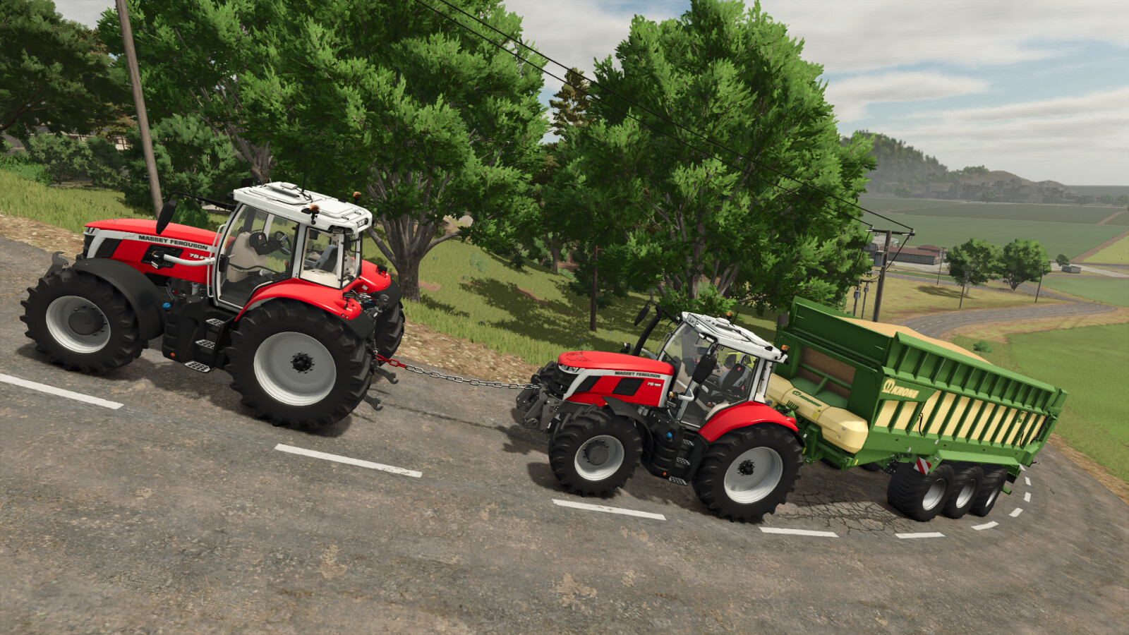 Towing Chain With Hook