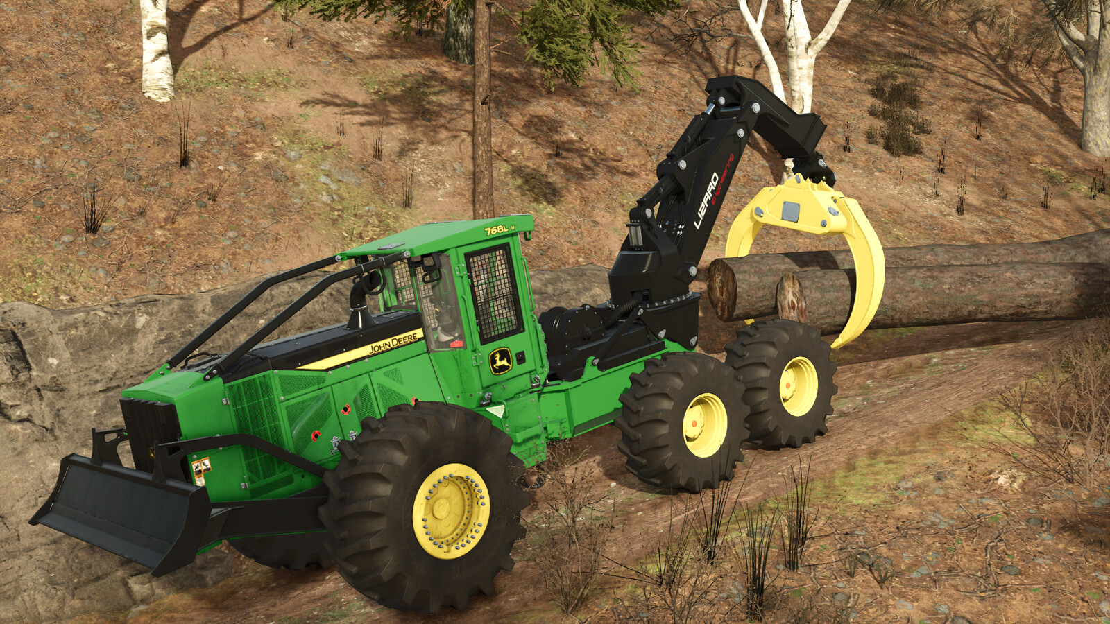 John Deere 768L-II SwingBoom