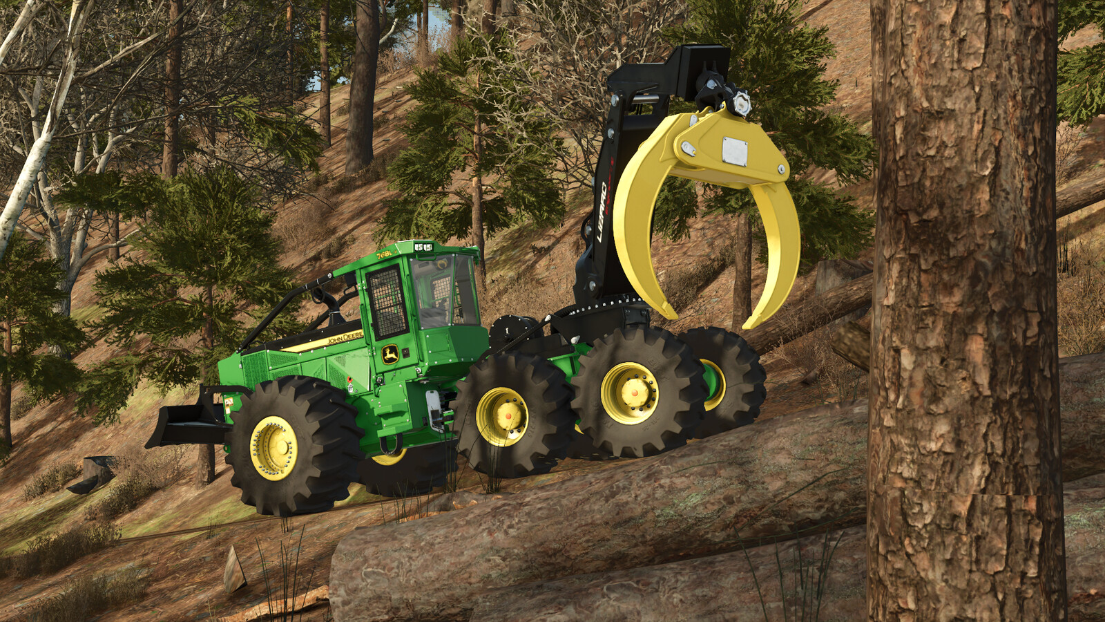 John Deere 768L-II SwingBoom