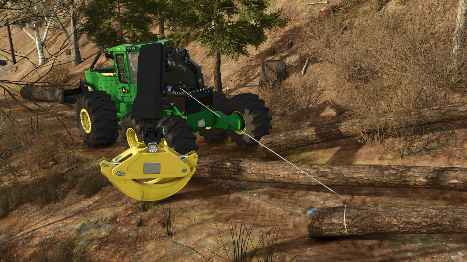John Deere 768L-II SwingBoom
