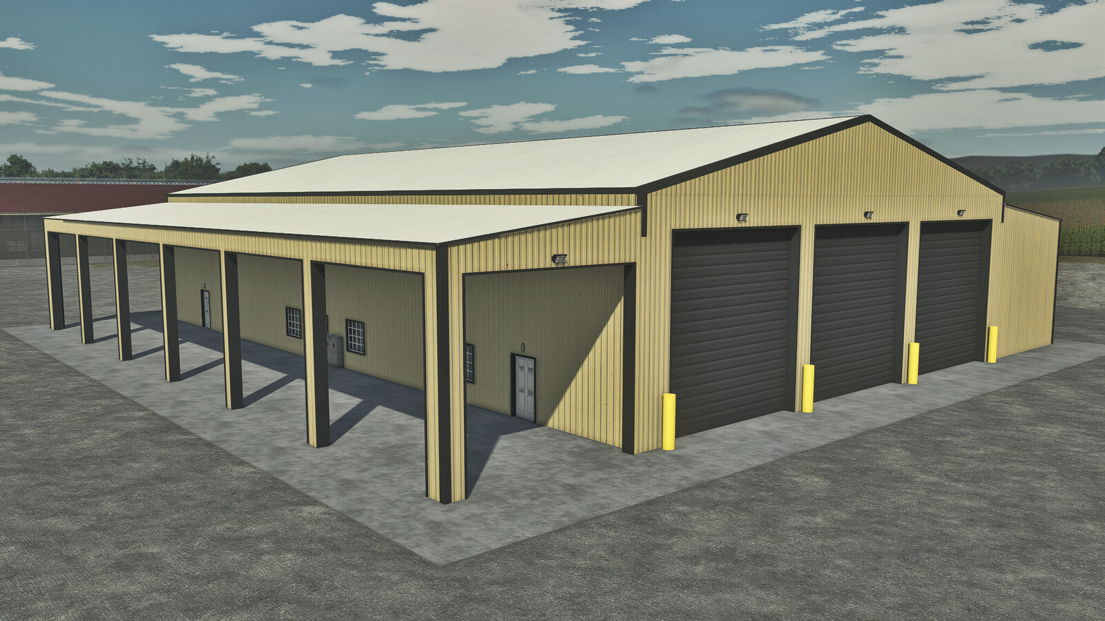 Big Drive Thru Garage