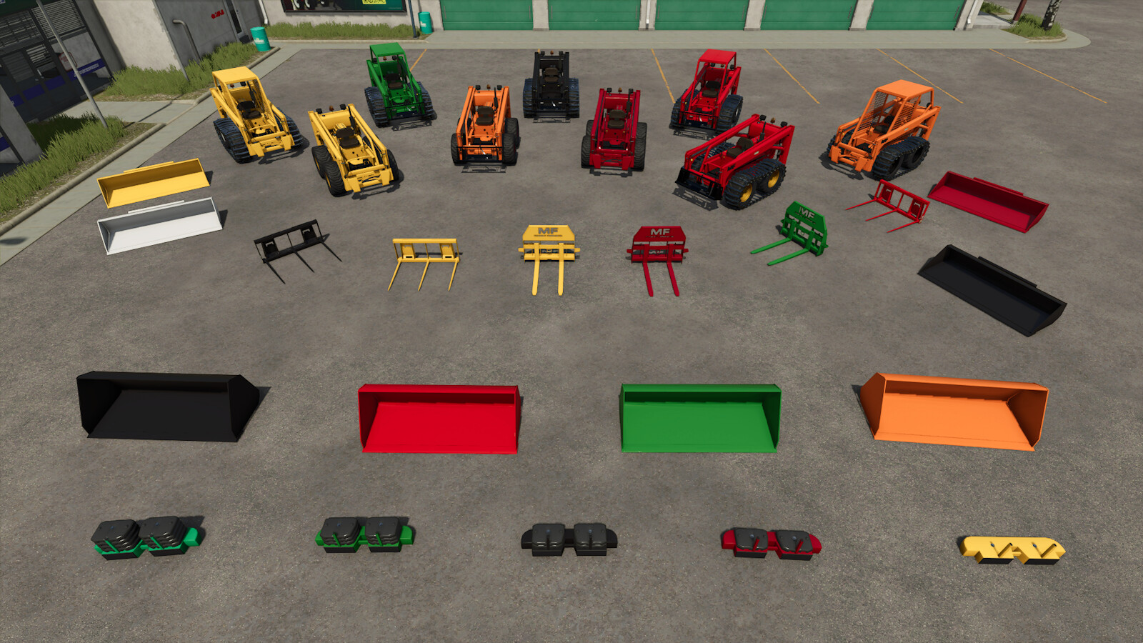 Skid Steer Loader 711 Pack