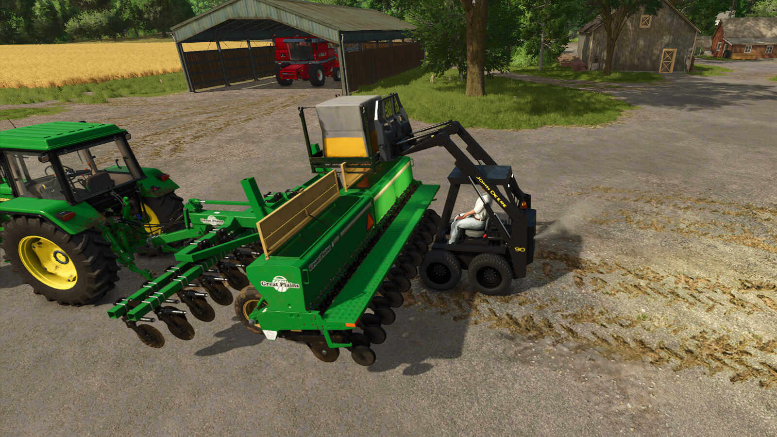 JD90 Skid Steer Loader