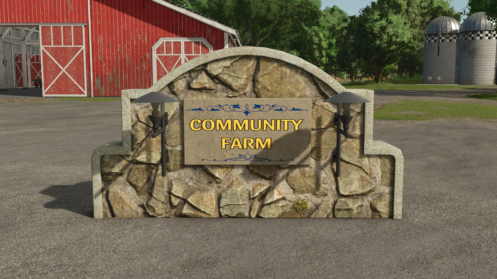 Community Farm Sign