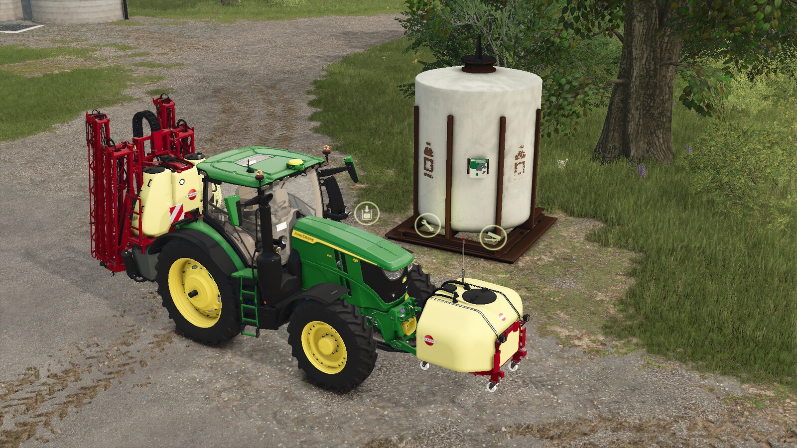 Placeable Refill Tanks