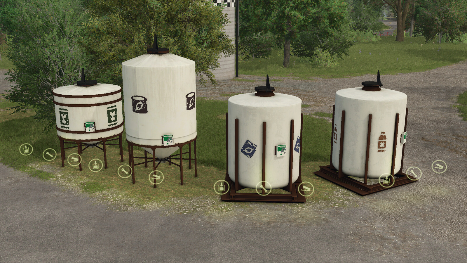 Placeable Refill Tanks