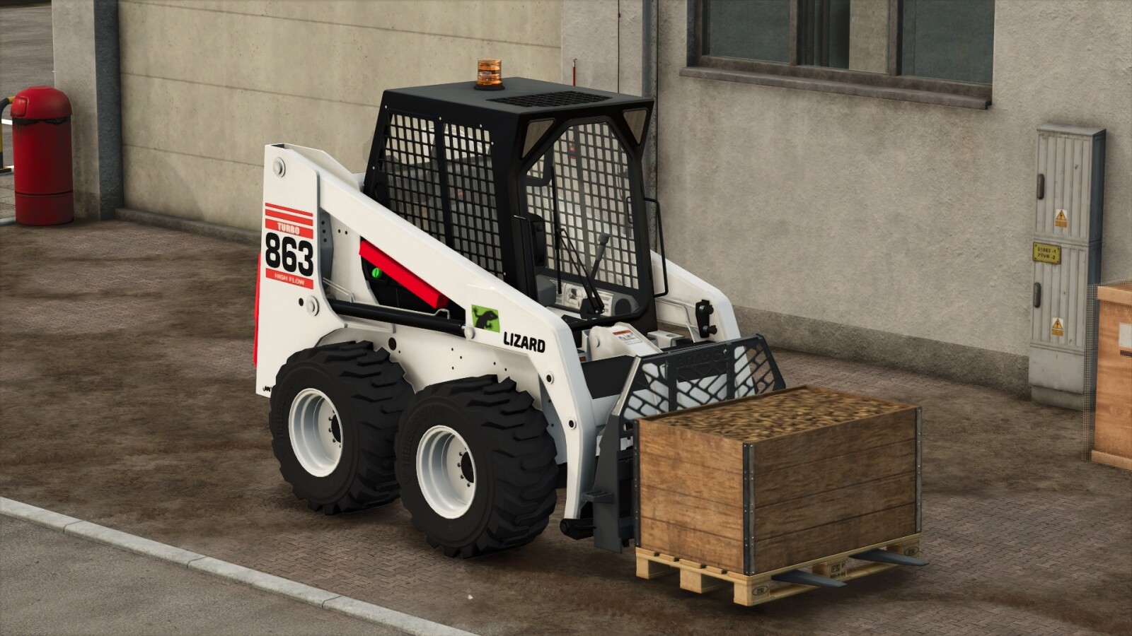 Lizard Loader 863 With Shovel