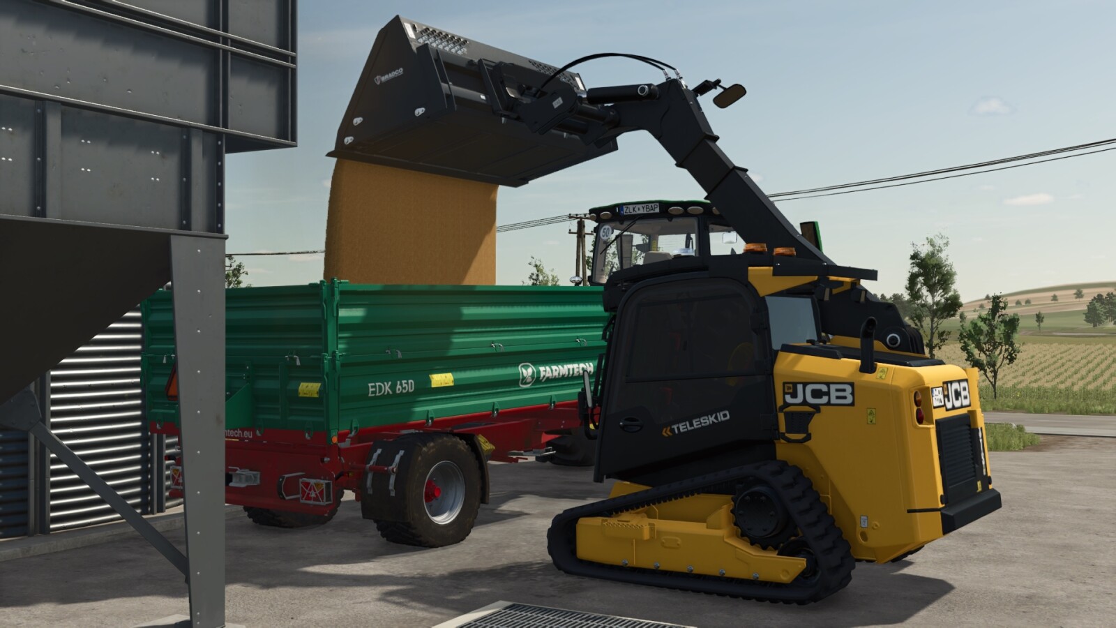 JCB Teleskid