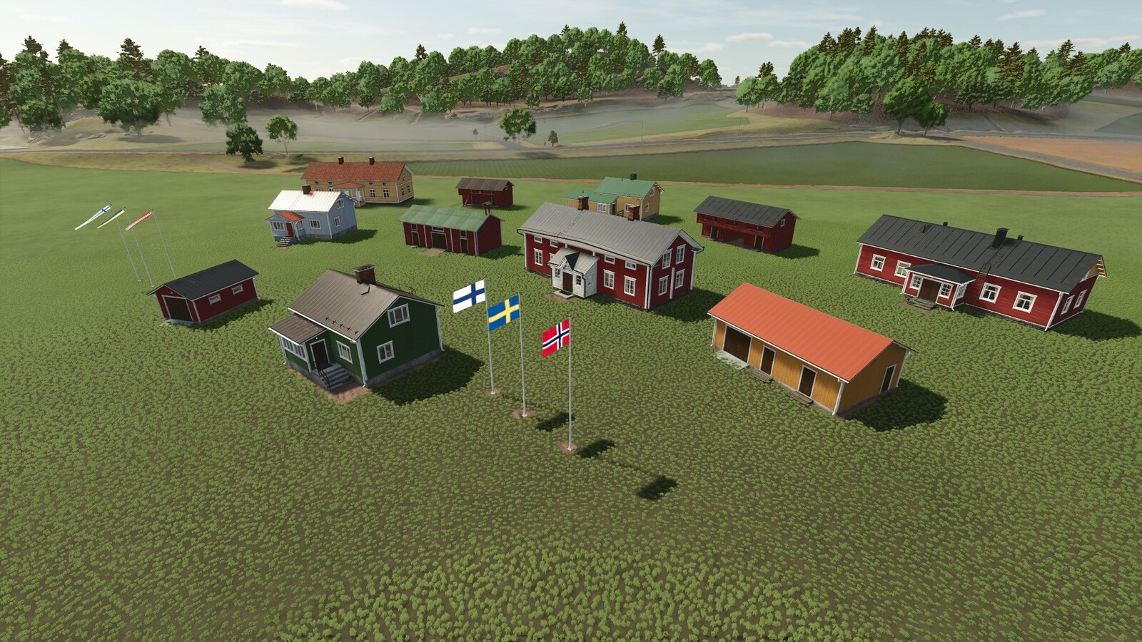 Traditional Finnish Farmhouses