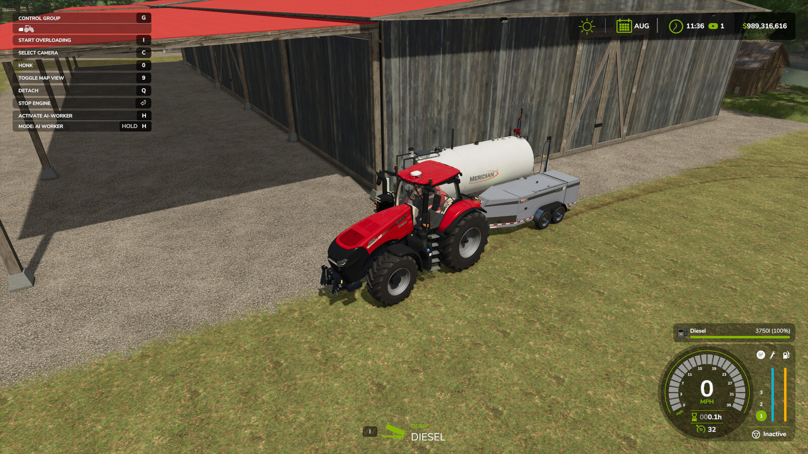 Pack Of Five Rustic Machine Sheds