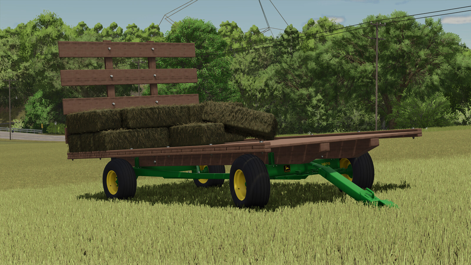 John Deere 1075 Hay Wagon