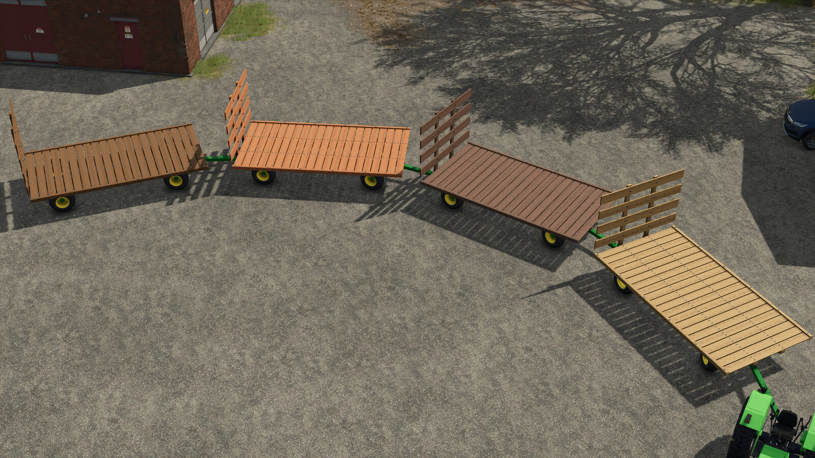 John Deere 1075 Hay Wagon