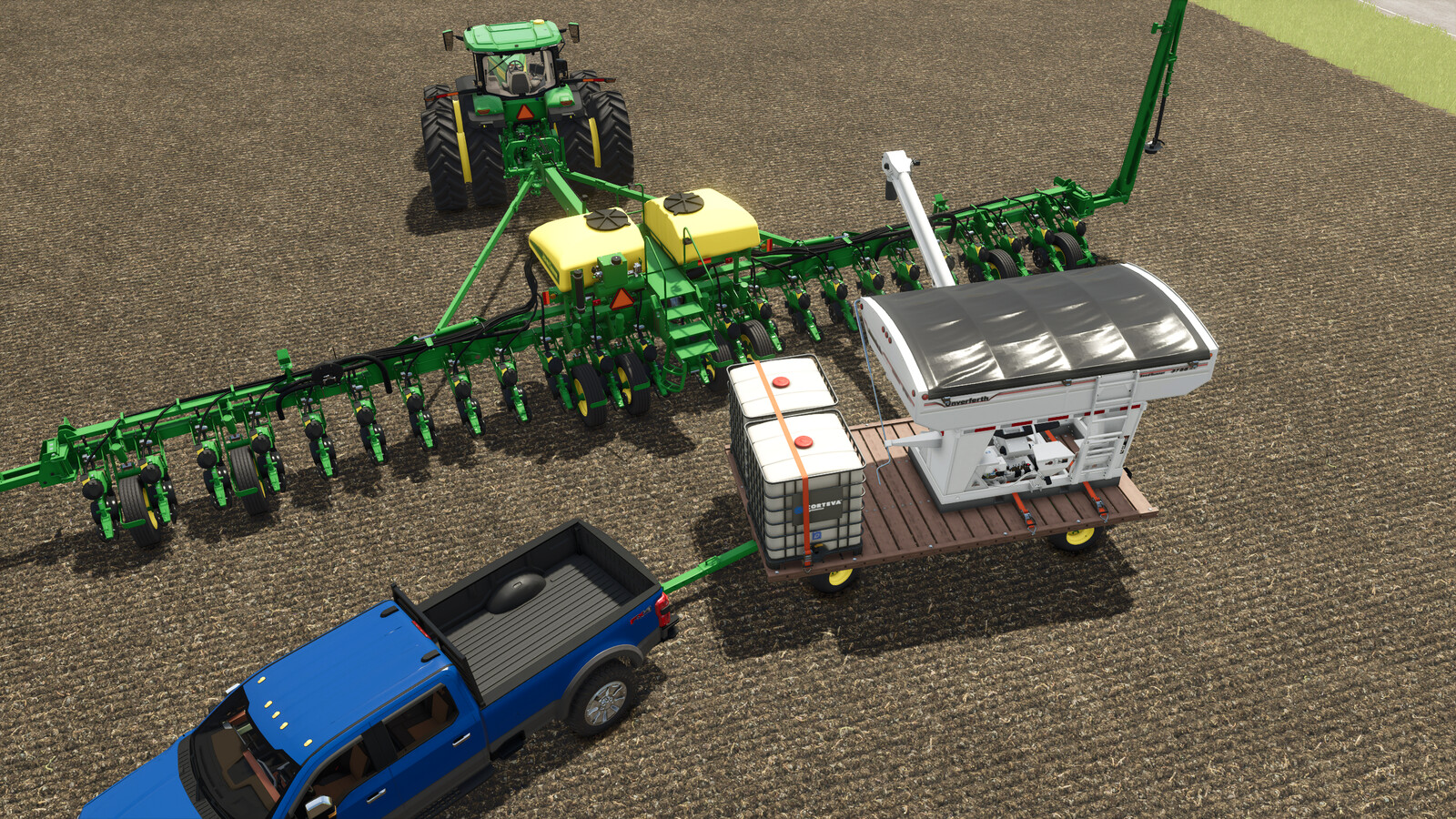 John Deere 1075 Hay Wagon