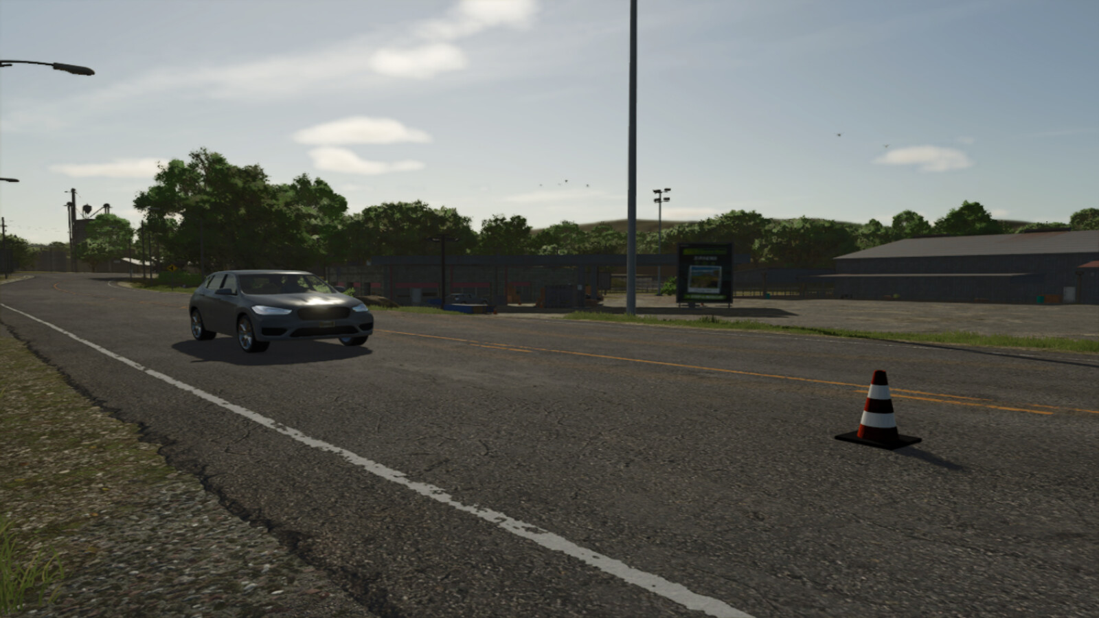 Traffic Cones And Barricades