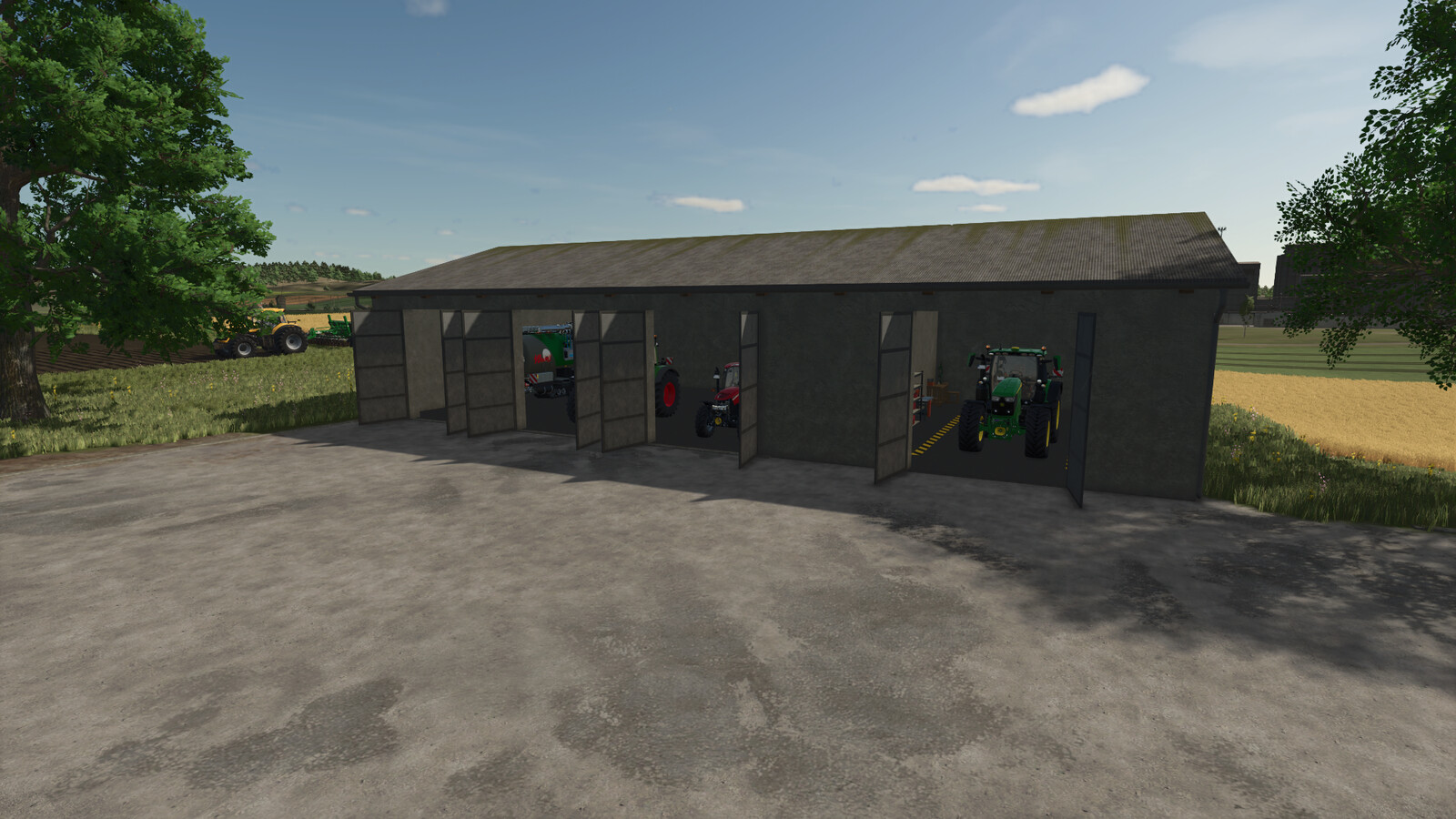 Garage With Service