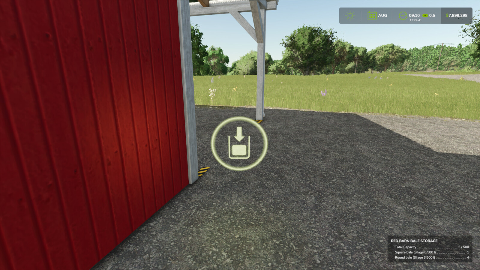 American Barn With Storage