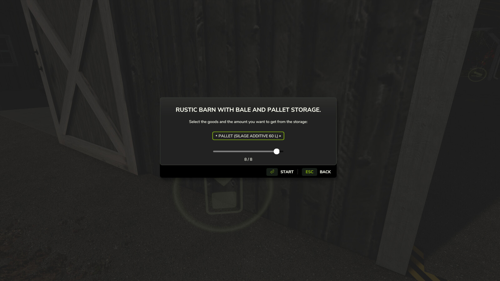 American Barn With Storage