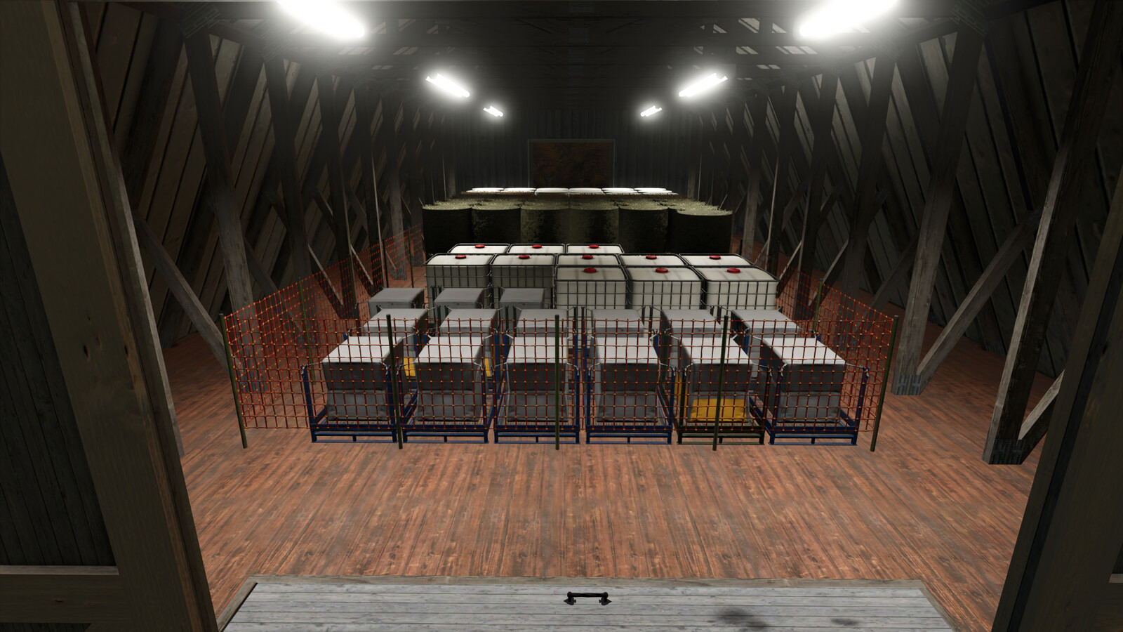 American Barn With Storage