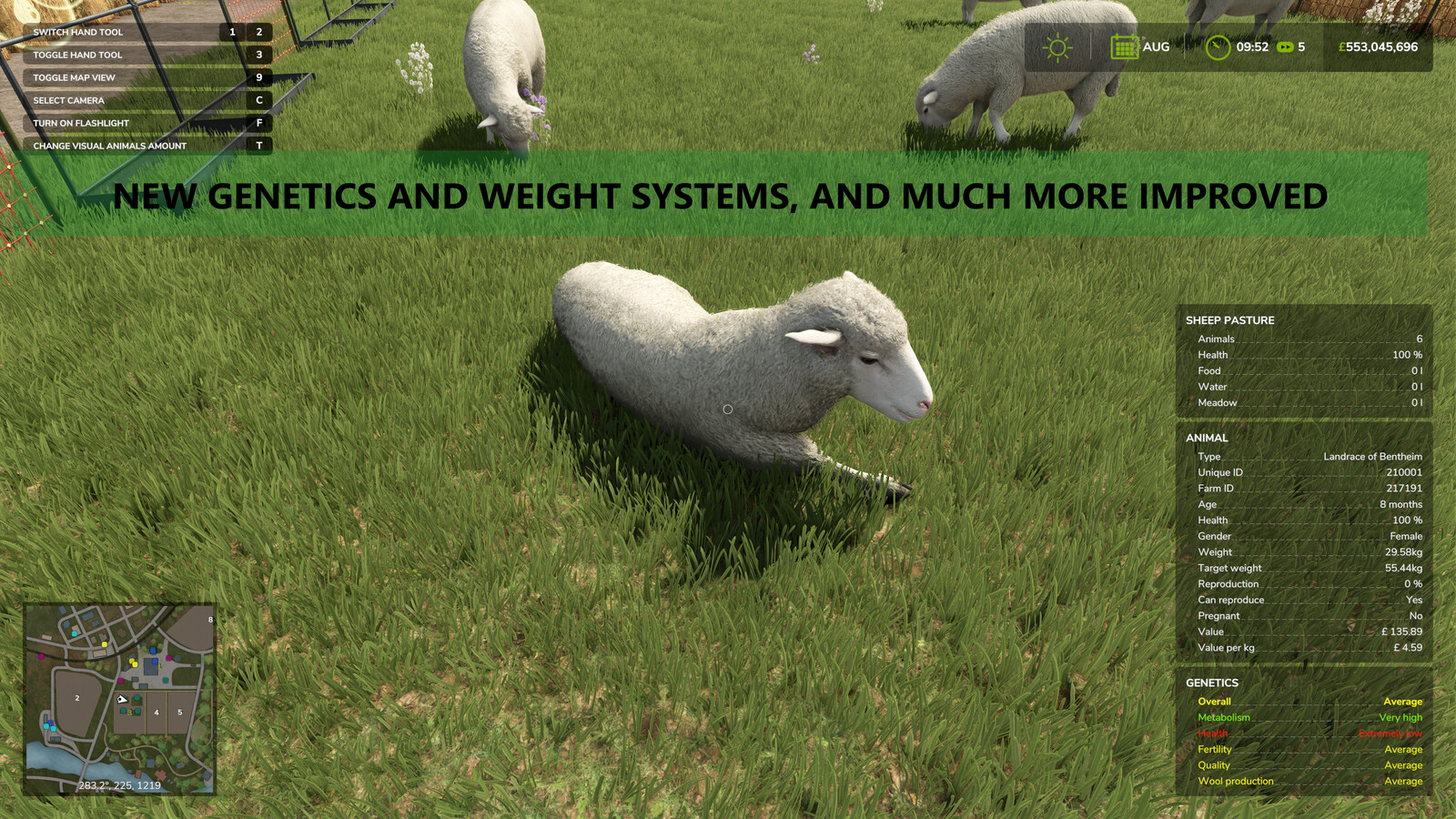 Realistic Livestock