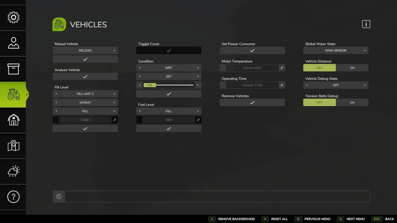 Easy Development Controls