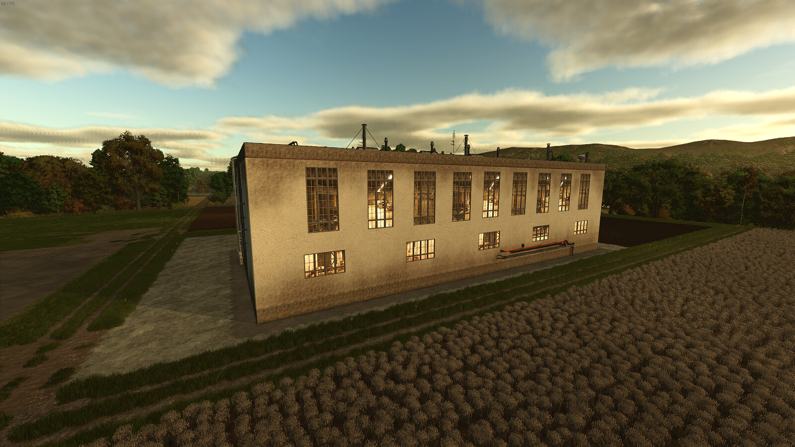 Large Decorative Building