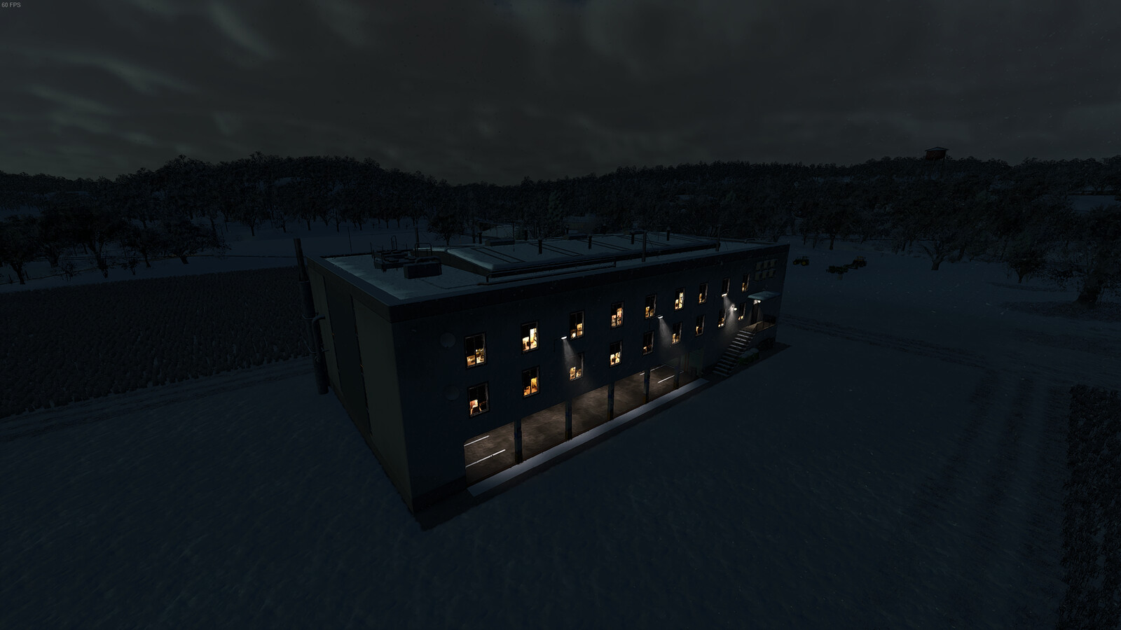 Large Decorative Building